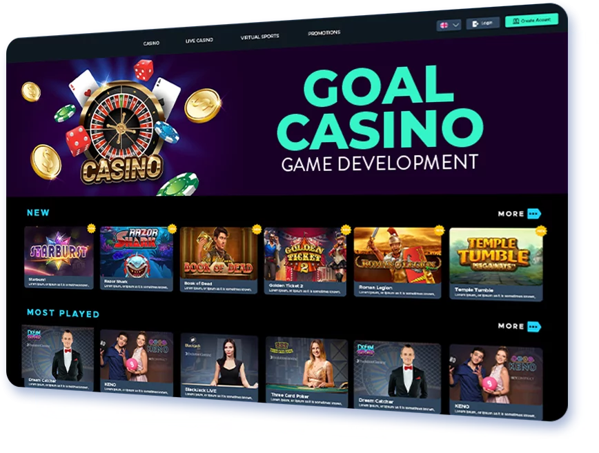 Goal Casino Game Development